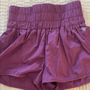 FP Movement by Free People High Waist Purple Shorts